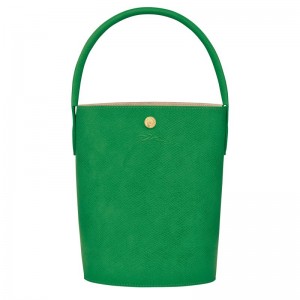 Bolsa Balde Longchamp Épure S Feminino Verdes | 0698-DEPHS