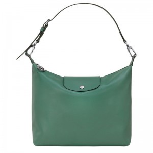 Bolsa Hobo Longchamp Le Pliage Xtra M Feminino Verde Oliva | 3791-VIHMG