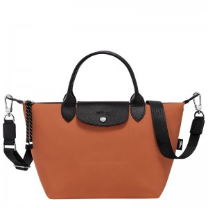 Bolsa de Mão Longchamp Le Pliage Energy S Feminino Laranja | 0371-CXQTG