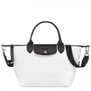 Bolsa de Mão Longchamp Le Pliage Energy S Feminino Branco | 9521-SVBLM