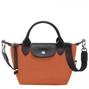 Bolsa de Mão Longchamp Le Pliage Energy XS Feminino Laranja | 9048-GUAFM