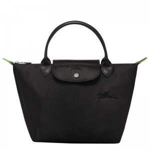 Bolsa de Mão Longchamp Le Pliage Green S Feminino Pretas | 3264-TQPOE