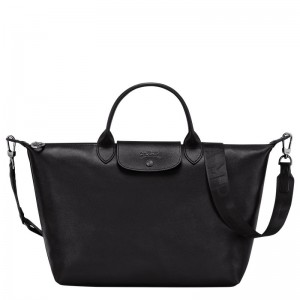 Bolsa de Mão Longchamp Le Pliage Xtra L Feminino Pretas | 0617-DVSTW