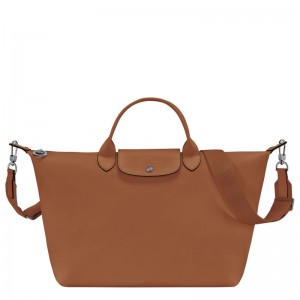 Bolsa de Mão Longchamp Le Pliage Xtra L Feminino Marrom | 1960-DWSAC