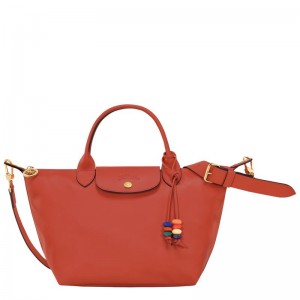 Bolsa de Mão Longchamp Le Pliage Xtra S Feminino Laranja | 1429-BTSHZ