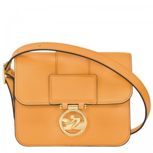 Bolsas Crossbody Longchamp Box-Trot S Feminino Abricó | 6743-BRUCQ