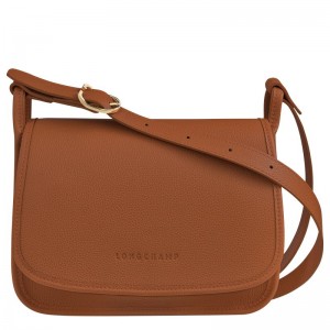 Bolsas Crossbody Longchamp Le Foulonné M Feminino Marrom | 6123-PVSWR