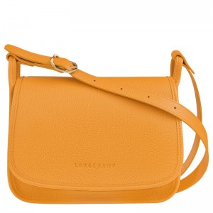 Bolsas Crossbody Longchamp Le Foulonné M Feminino Abricó | 8630-PJLEB