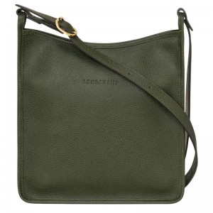 Bolsas Crossbody Longchamp Le Foulonné M Feminino Caqui | 3248-IVUMS