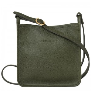 Bolsas Crossbody Longchamp Le Foulonné S Feminino Caqui | 2415-TADYG