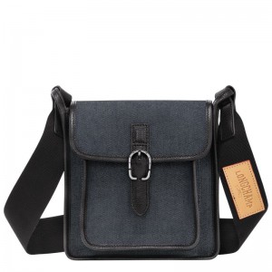 Bolsas Crossbody Longchamp Le Foulonné S Feminino Azul Marinho | 3754-VTGED