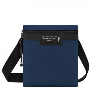 Bolsas Crossbody Longchamp Le Pliage Energy S Masculino Azul Marinho | 4730-QBPYL