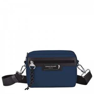 Bolsas Crossbody Longchamp Le Pliage Energy S Masculino Azul Marinho | 3945-WBJIF