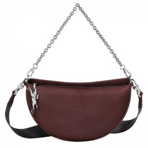 Bolsas De Ombro Longchamp Smile S Feminino Roxo | 5729-MCAYG