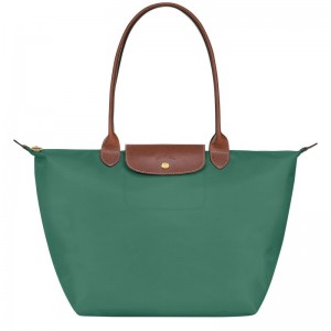 Bolsas Tote Longchamp Le Pliage Original L Feminino Verde Oliva | 3407-ISDTU