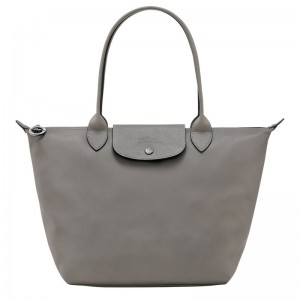 Bolsas Tote Longchamp Le Pliage Xtra M Feminino Cinzentas | 0263-OALUK