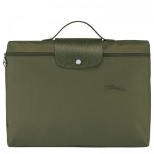 Pasta Longchamp Le Pliage Green S Feminino Verdes | 8536-TWUGF