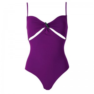 Trajes De Banho Longchamp Feminino Roxo | 4910-QXYJL