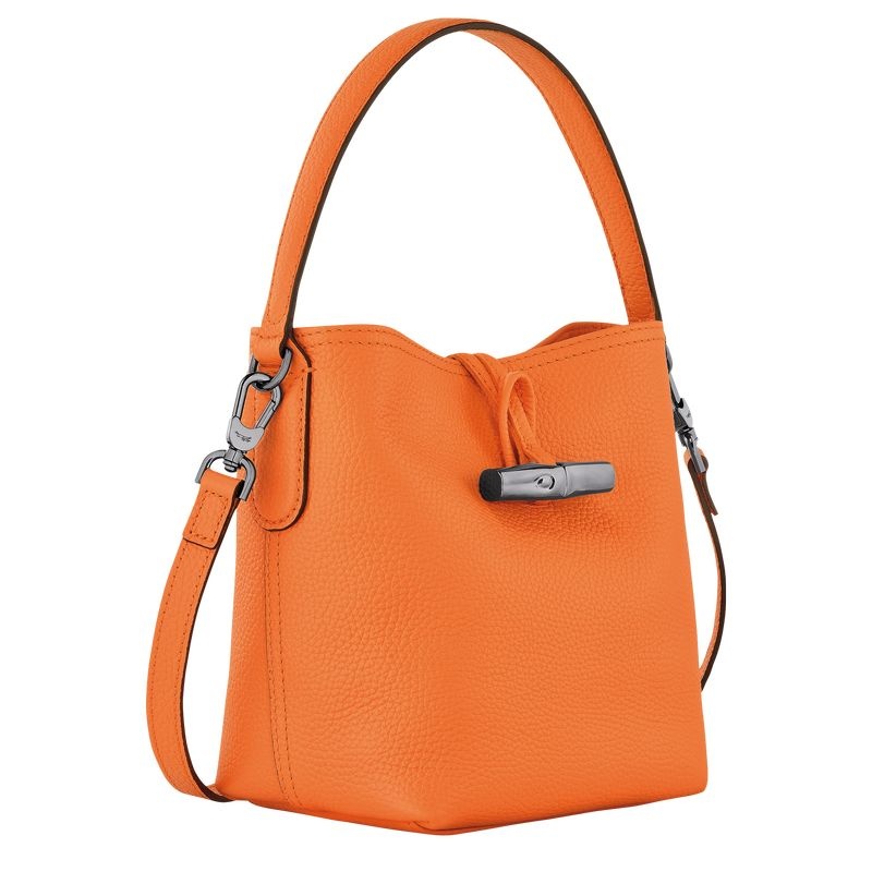 Bolsa Balde Longchamp Roseau Essential XS Feminino Laranja | 8547-PYXGV