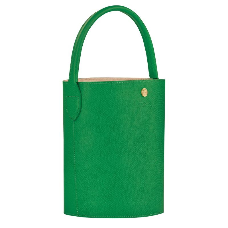 Bolsa Balde Longchamp Épure S Feminino Verdes | 0698-DEPHS