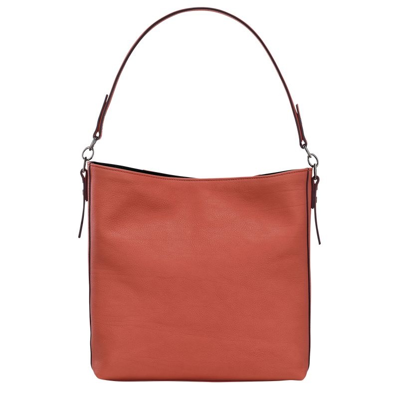 Bolsa Hobo Longchamp 3D M Feminino Laranja | 2754-HSRQA