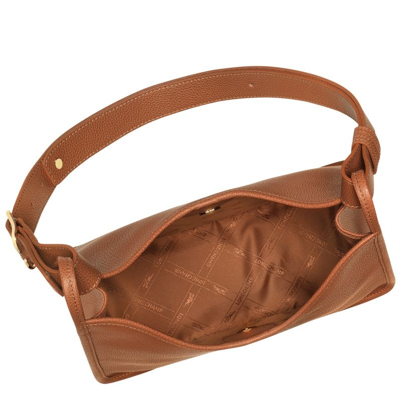 Bolsa Hobo Longchamp Le Foulonné M Feminino Marrom | 7469-YWRZI