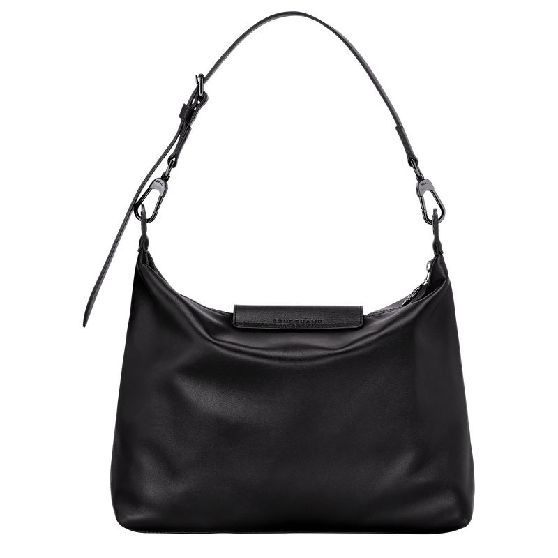 Bolsa Hobo Longchamp Le Pliage Xtra M Feminino Pretas | 5631-NXVLI