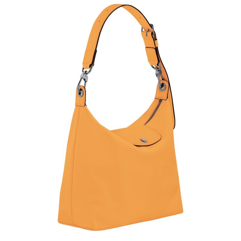 Bolsa Hobo Longchamp Le Pliage Xtra M Feminino Abricó | 6702-TQUDN