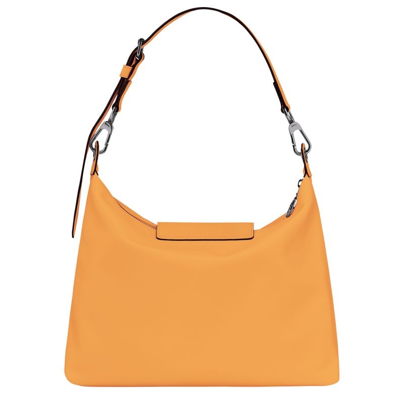 Bolsa Hobo Longchamp Le Pliage Xtra M Feminino Abricó | 6702-TQUDN