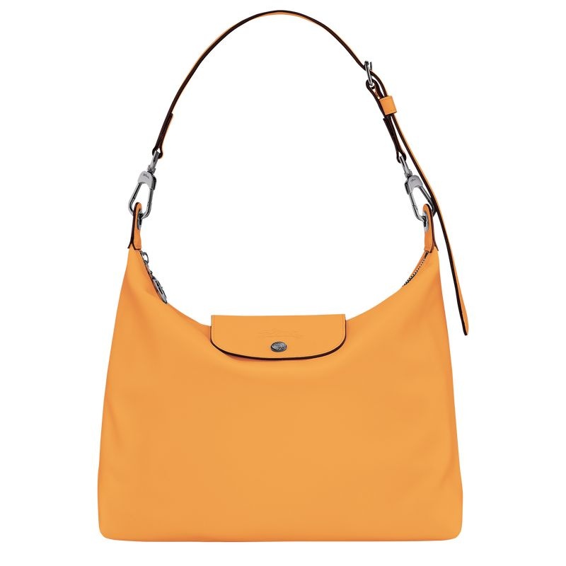 Bolsa Hobo Longchamp Le Pliage Xtra M Feminino Abricó | 6702-TQUDN