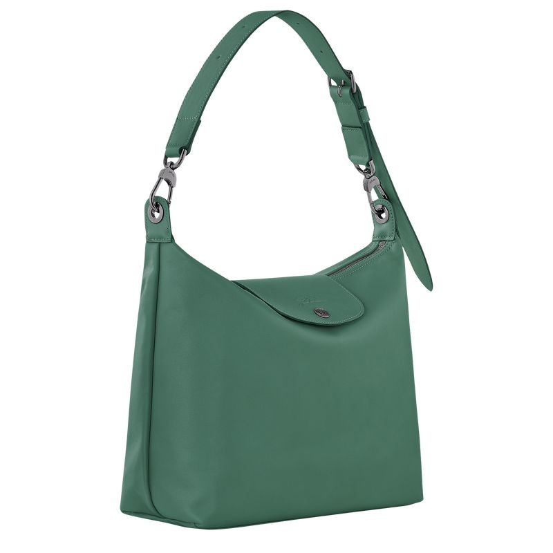 Bolsa Hobo Longchamp Le Pliage Xtra M Feminino Verde Oliva | 3791-VIHMG