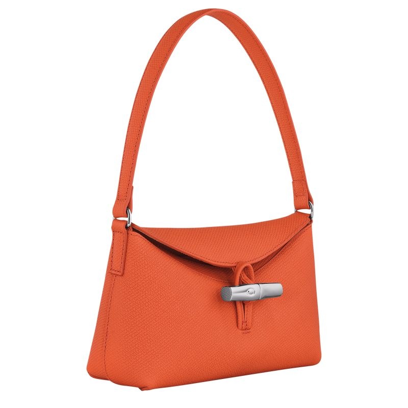 Bolsa Hobo Longchamp Roseau S Feminino Laranja | 4269-HGOSB