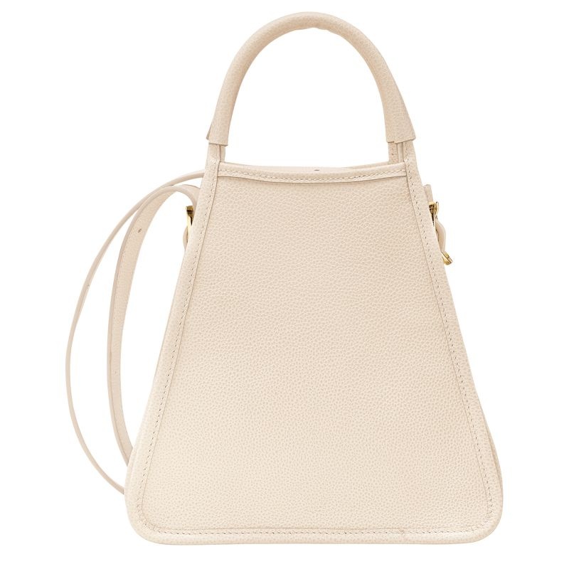 Bolsa de Mão Longchamp Le Foulonné S Feminino Branco | 8256-ZJNCK