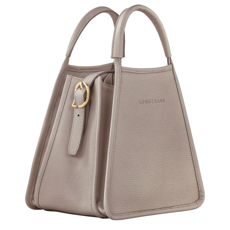 Bolsa de Mão Longchamp Le Foulonné S Feminino Cinzentas | 4193-AUBYF