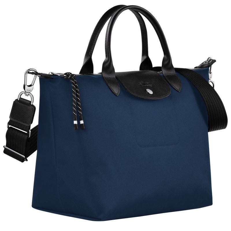 Bolsa de Mão Longchamp Le Pliage Energy L Feminino Azul Marinho | 1347-EHSGB