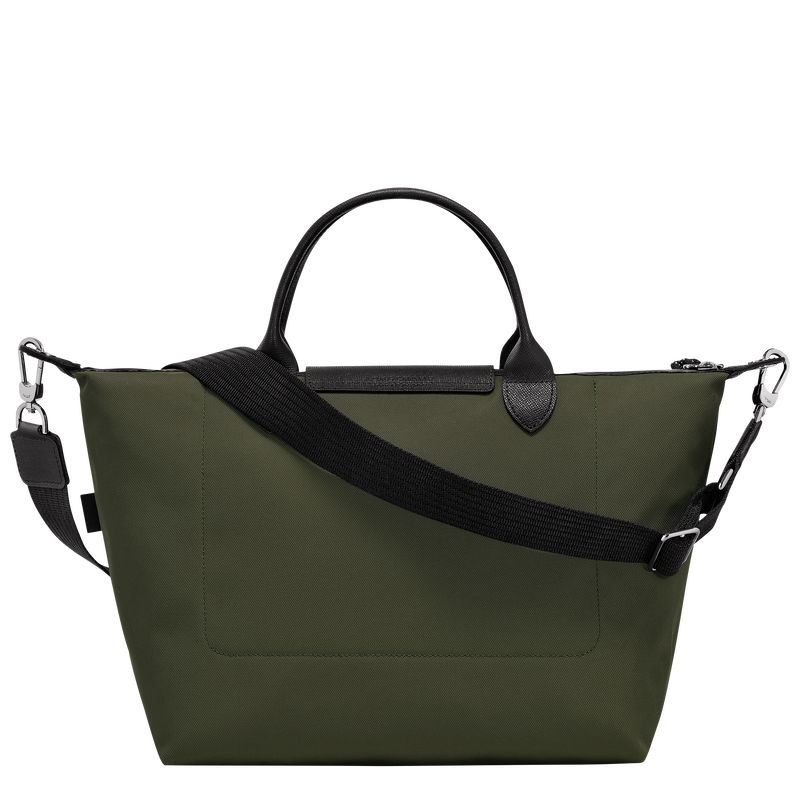 Bolsa de Mão Longchamp Le Pliage Energy L Feminino Caqui | 8234-CUHFQ