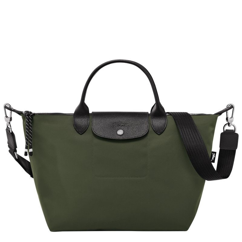 Bolsa de Mão Longchamp Le Pliage Energy L Feminino Caqui | 8234-CUHFQ