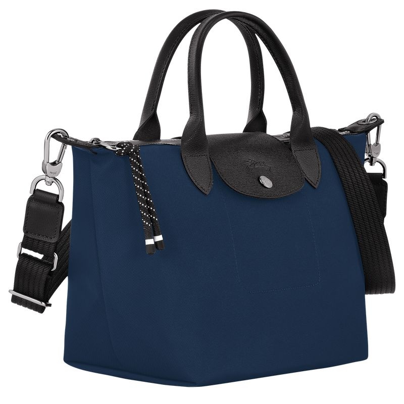 Bolsa de Mão Longchamp Le Pliage Energy S Feminino Azul Marinho | 9345-FAGCR