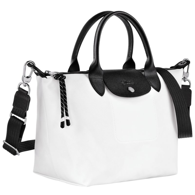 Bolsa de Mão Longchamp Le Pliage Energy S Feminino Branco | 9521-SVBLM