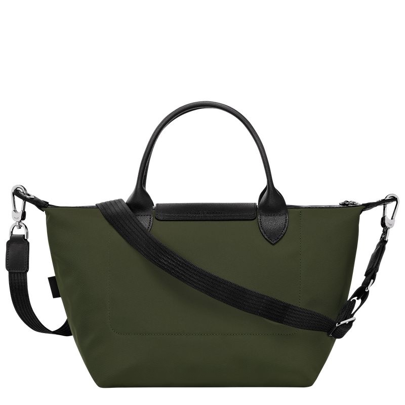 Bolsa de Mão Longchamp Le Pliage Energy S Feminino Caqui | 5382-SVBFP