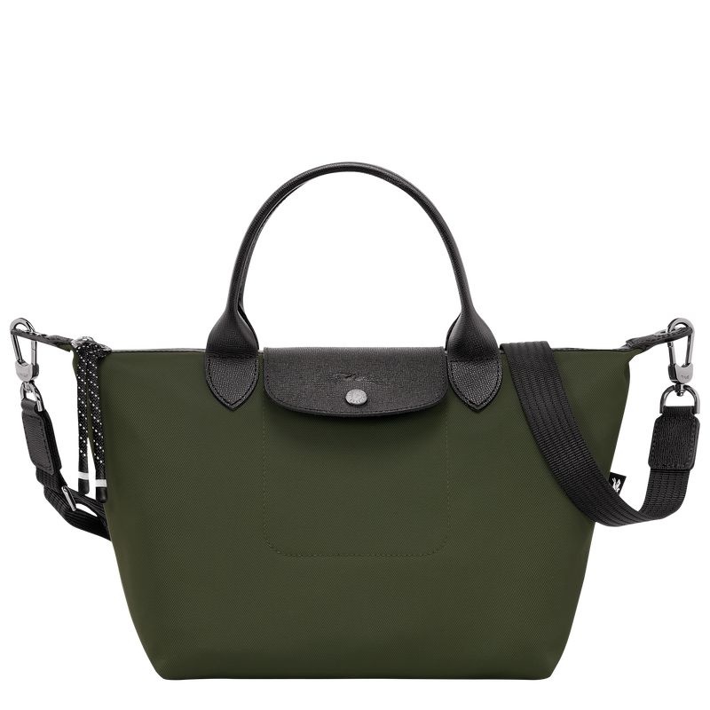 Bolsa de Mão Longchamp Le Pliage Energy S Feminino Caqui | 5382-SVBFP