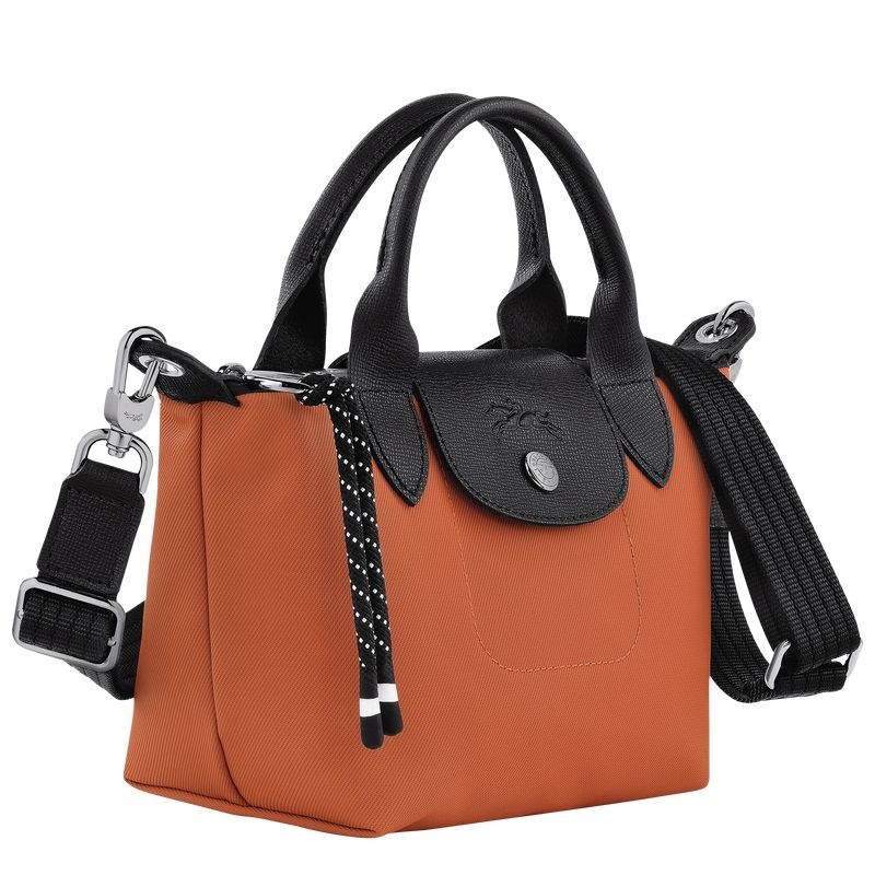 Bolsa de Mão Longchamp Le Pliage Energy XS Feminino Laranja | 9048-GUAFM