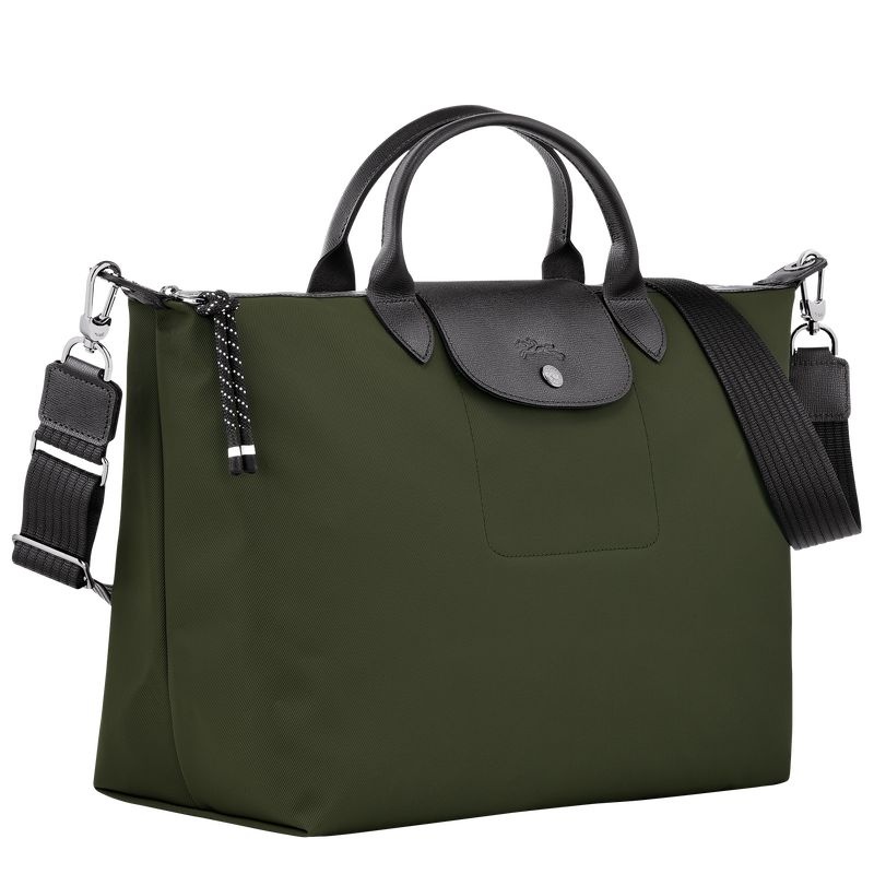 Bolsa de Mão Longchamp Le Pliage Energy XL Feminino Caqui | 6140-UAGCX