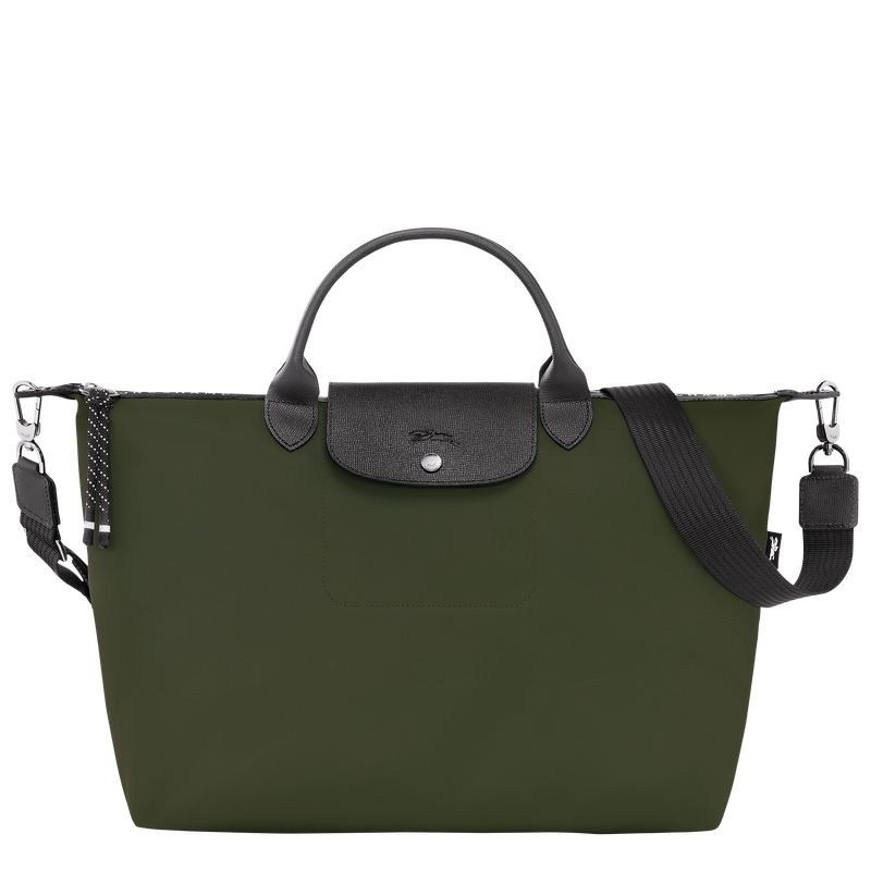 Bolsa de Mão Longchamp Le Pliage Energy XL Feminino Caqui | 6140-UAGCX