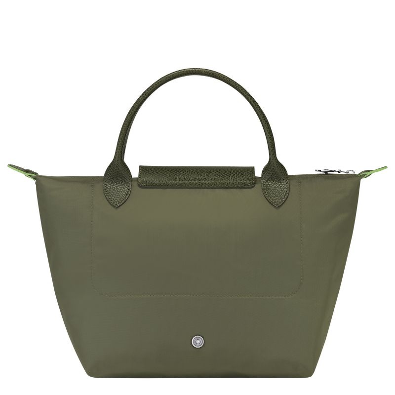 Bolsa de Mão Longchamp Le Pliage Green S Feminino Verde Oliva | 0423-DNQLC