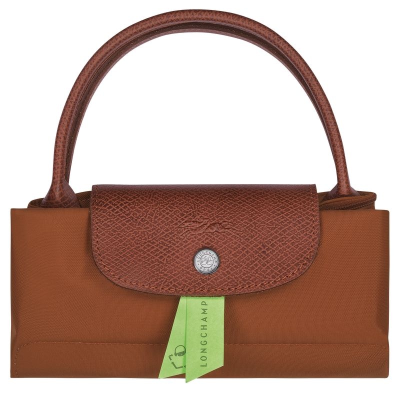 Bolsa de Mão Longchamp Le Pliage Green S Feminino Marrom | 3410-SBDMO