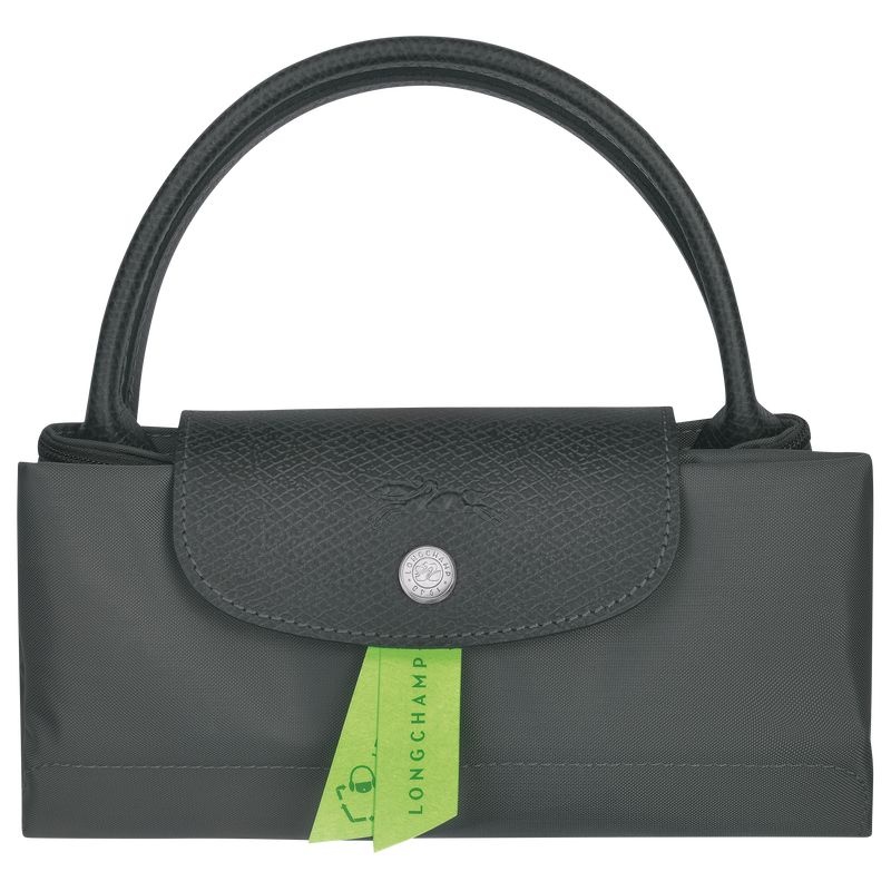 Bolsa de Mão Longchamp Le Pliage Green S Feminino Cinzentas Escuro | 8652-QRIUN