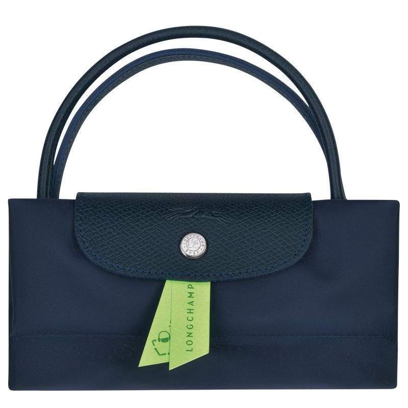 Bolsa de Mão Longchamp Le Pliage Green S Feminino Azul Marinho | 0943-DALQW