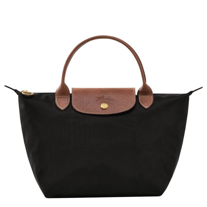 Bolsa de Mão Longchamp Le Pliage Original S Feminino Pretas | 8314-KHPTL