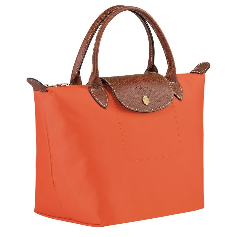 Bolsa de Mão Longchamp Le Pliage Original S Feminino Laranja | 9387-ZYRDO